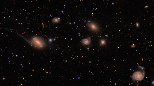 Estudio revela menor agrupamiento de galaxias de lo esperado